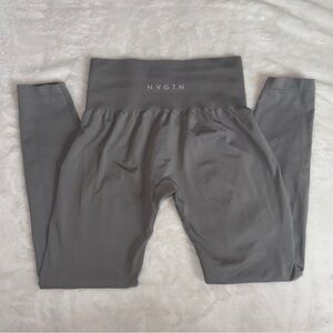 NVGTN Gray Seamless Workout Leggings Size M